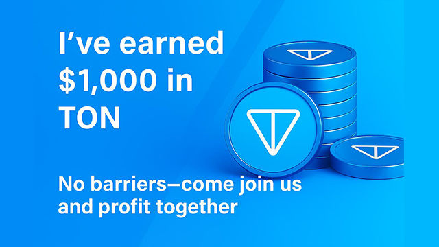 robert93904's tweet card. #TON Mine