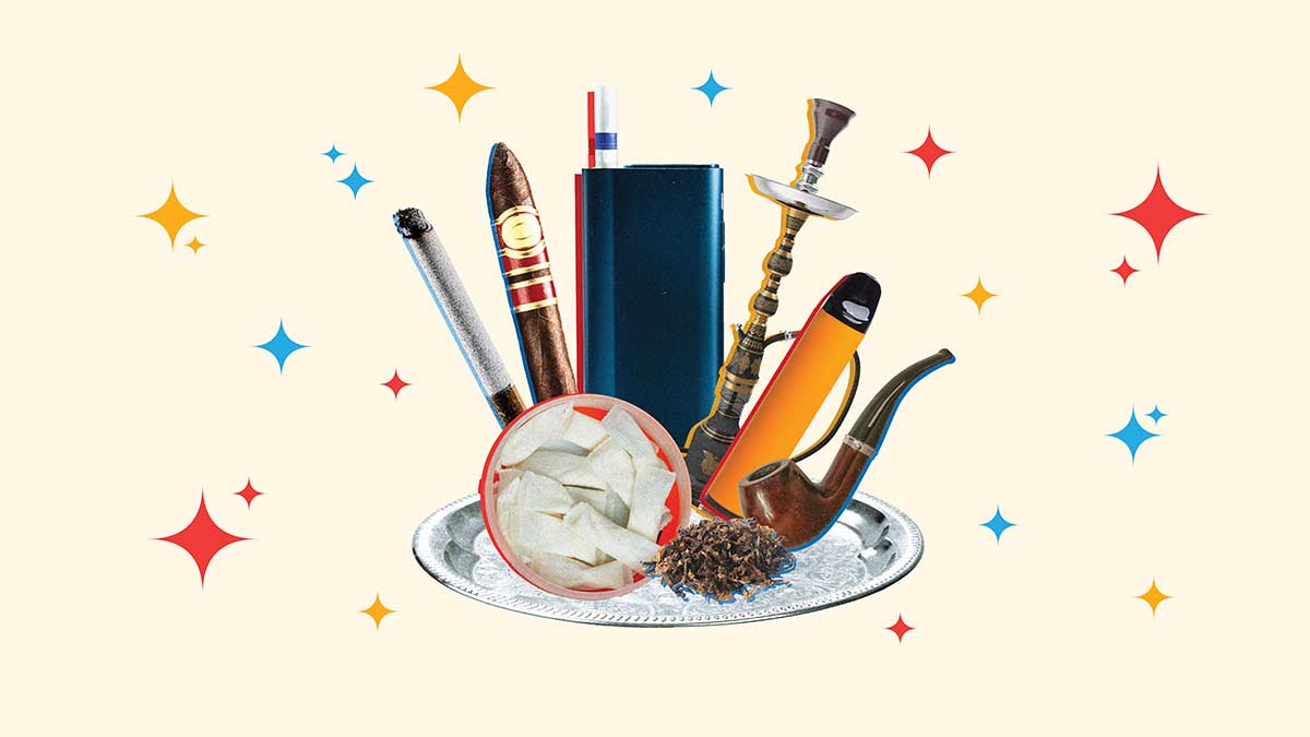 Wdekanter's tweet card. For Big Tobacco, addiction isn't a side effect, it's the business model. There's a toxic, addictive nicotine or tobacco product for everyone.