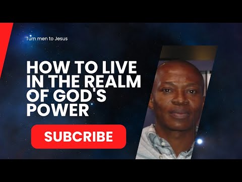 Webdesignseo3's tweet card. How to live in the realm of God's power