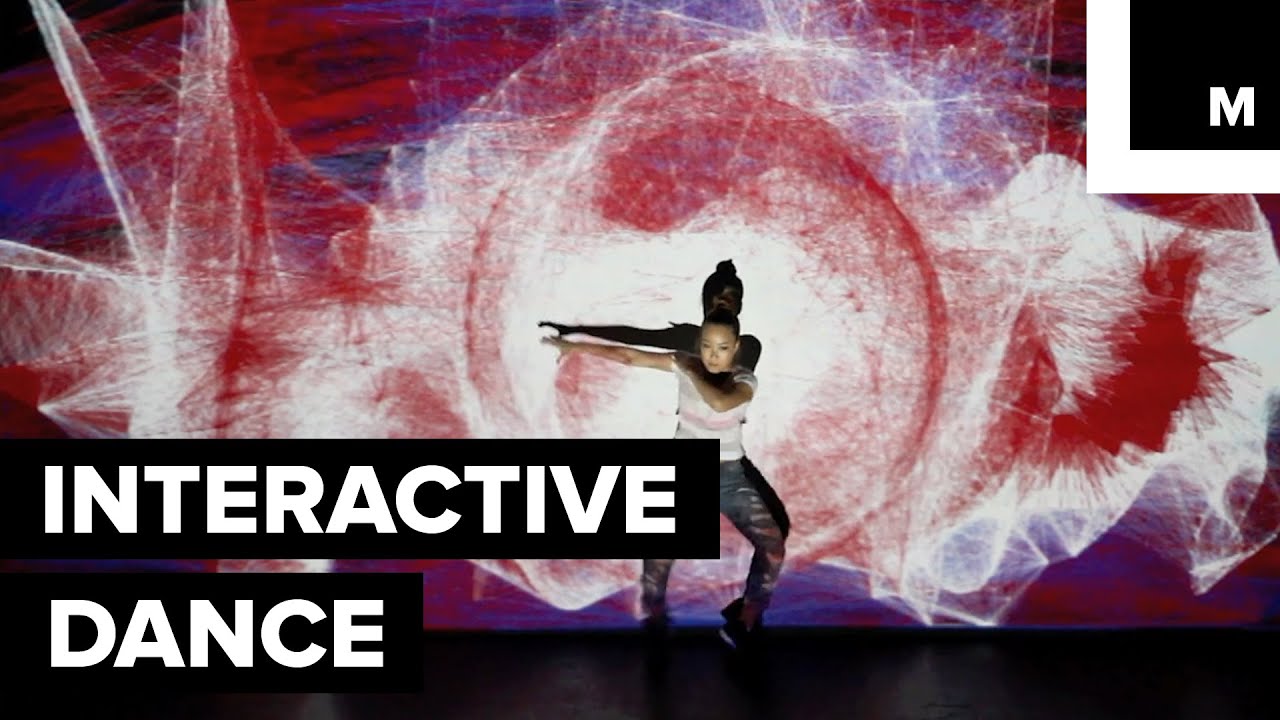 ElasticShore's tweet card. This Artist Combines Dance and Graphic Design to Create an Interact...