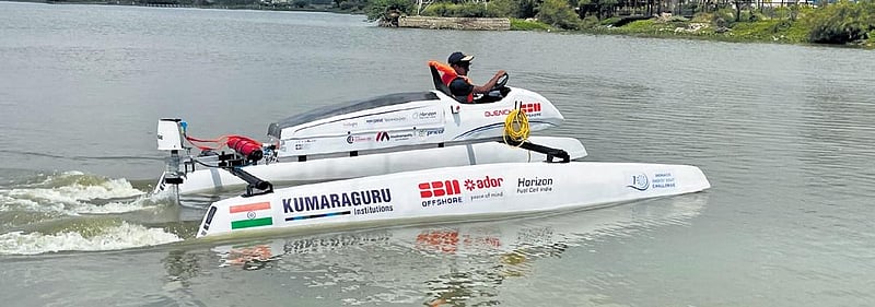 xpresstn's tweet card. CHENNAI: Chief Minister MK Stalin interacted with 10 college students from Coimbatore, who have been shortlisted as a team to take part in the Monaco Energy Boa