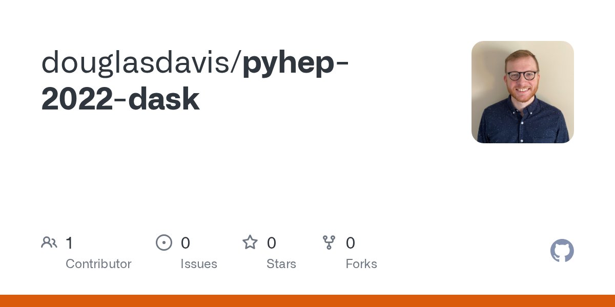 PyHEPConf's tweet card. Contribute to douglasdavis/pyhep-2022-dask development by creating an account on GitHub.