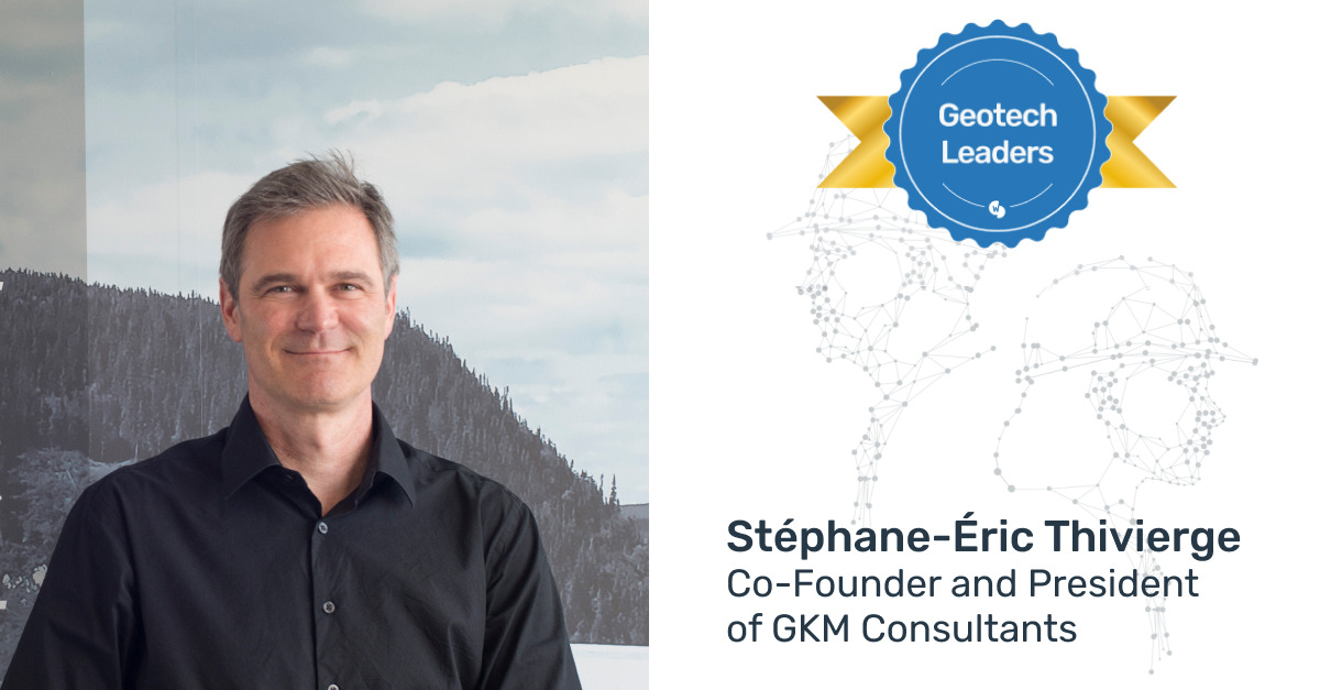 Worldsensing's tweet card. Interview with Stéphane-Éric Thivierge, president of GEO-Instruments Canada (formerly GKM Consultants), on his firm’s history in geotechnical engineering