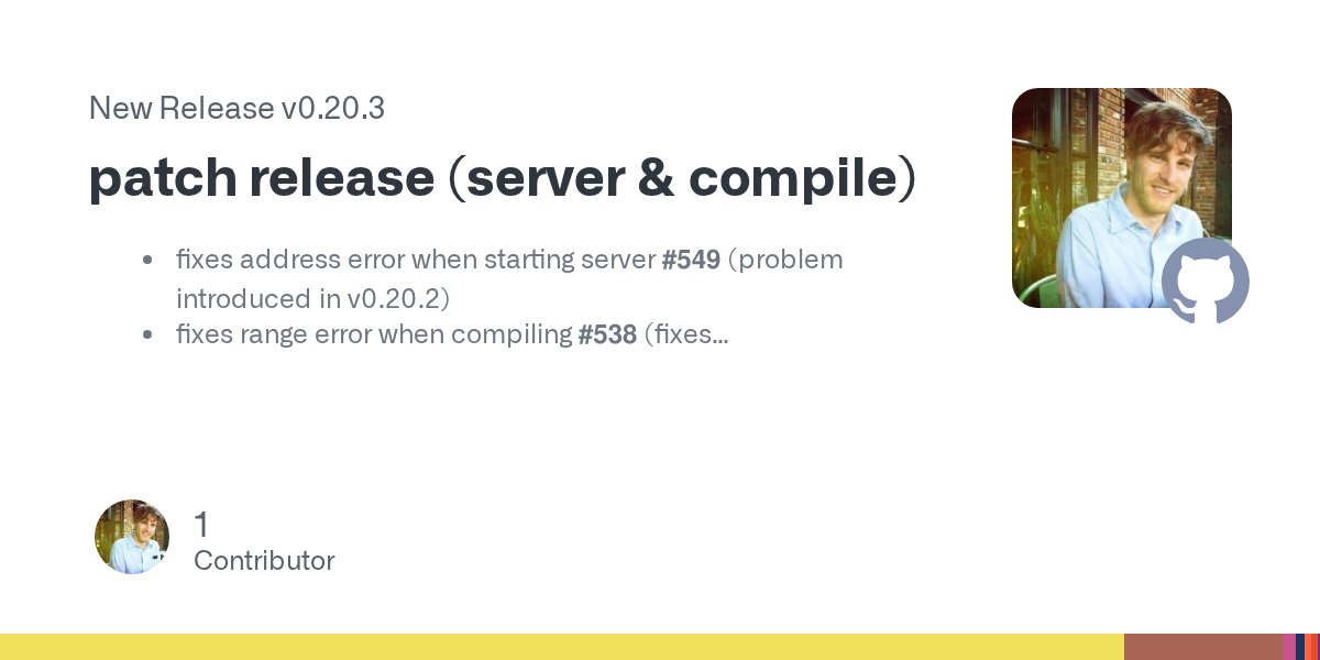 HarpWebServer's tweet card. fixes address error when starting server #549 (problem introduced in v0.20.2) fixes range error when compiling #538 (fixes https://github.com/angular/angular.io compile issue)