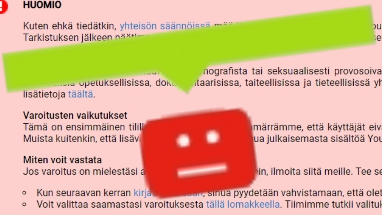 CodePelaa's tweet card. ENSIMMÄINEN VAROITUS