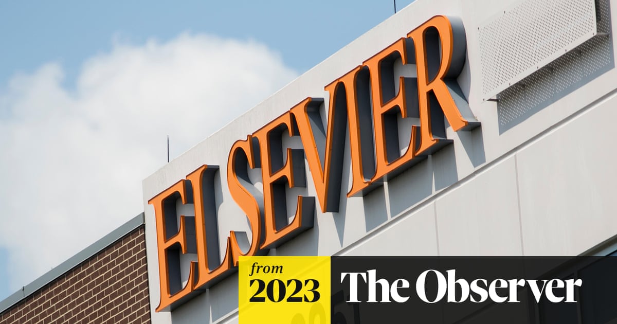 MicrobiomDigest's tweet card. Entire board resigns over actions of academic publisher whose profit margins outstrip even Google and Amazon