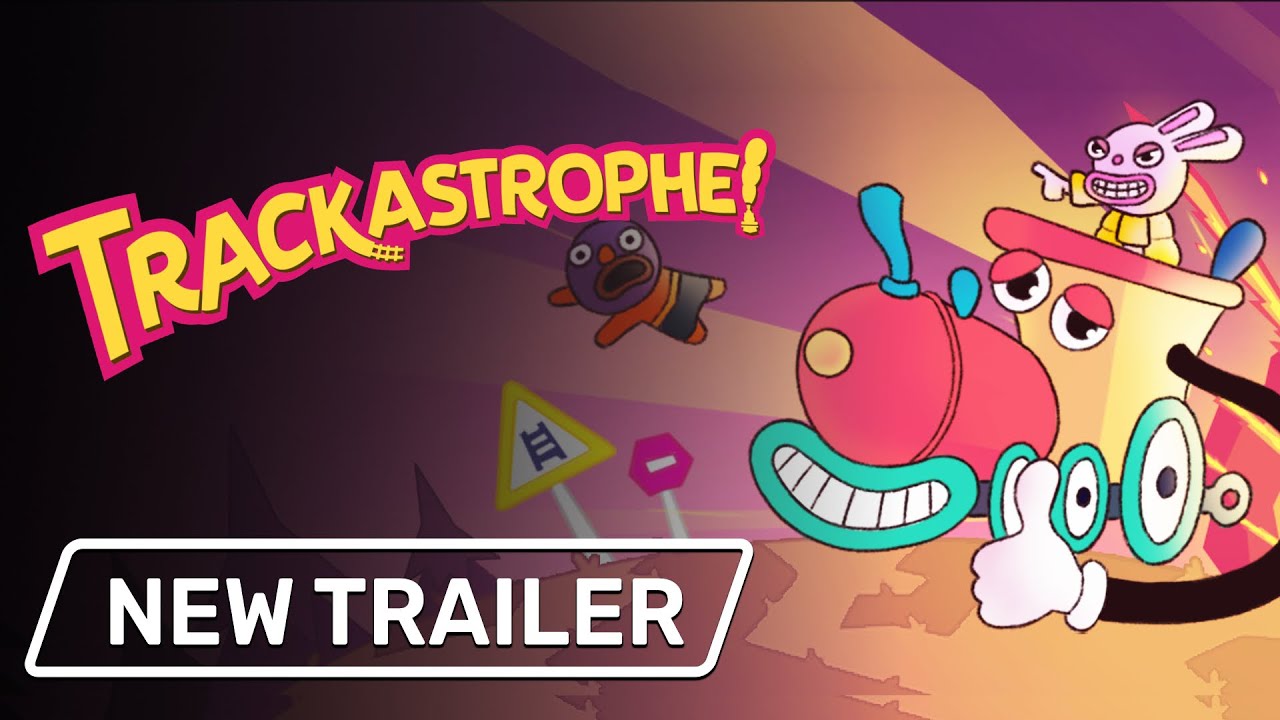 IG_Trailers's tweet card. Trackastrophe! - Gameplay Trailer