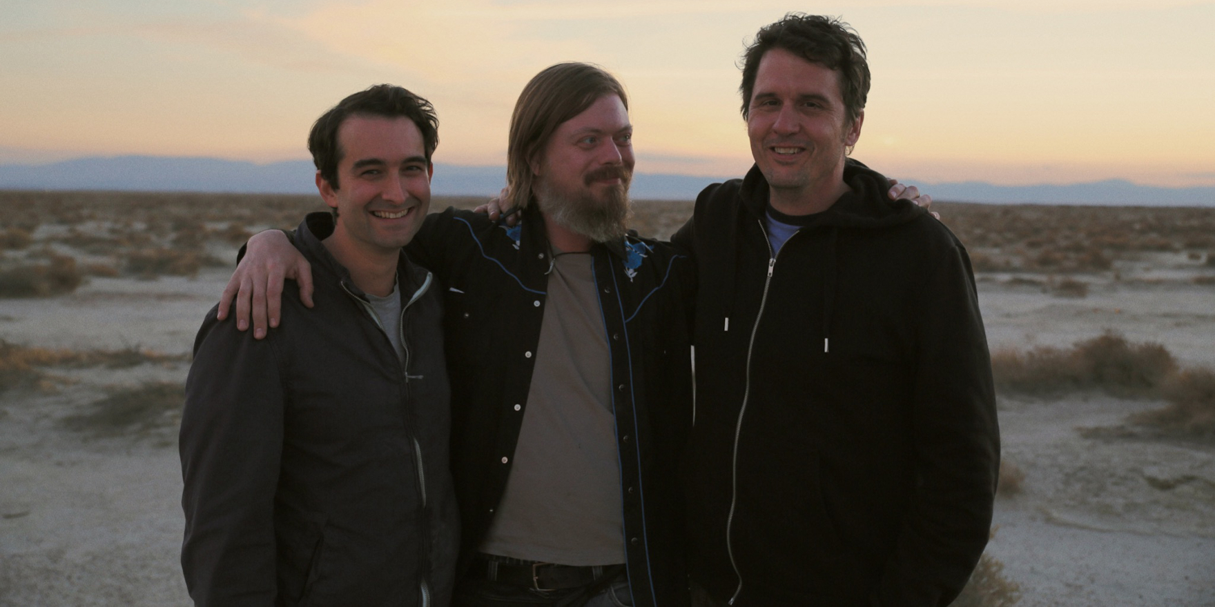 Talkhouse's tweet card. Writer-director Linas Phillips, who’s currently crowdfunding his next film, Take Two, on drawing for real life for his movies.