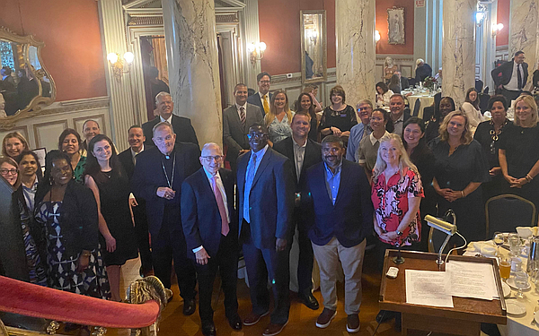 Georgiancourt's tweet card. “The life of the Christian witness is nourished and strengthened within the...