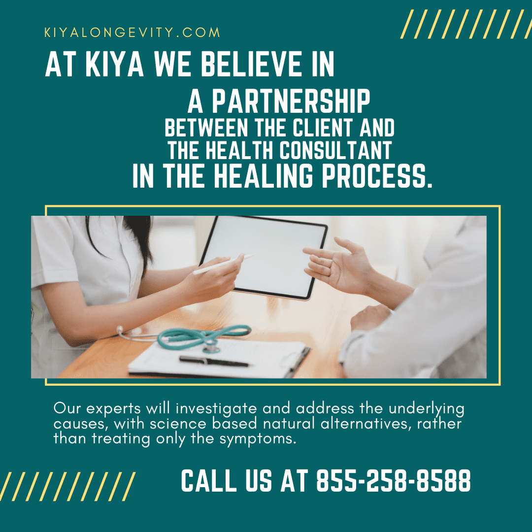KiyaLongevity's tweet card. Transform your health with custom care from licensed naturopathic doctors. KIYA Longevity offers online consultations, oral peptides, and at-home health tests.
