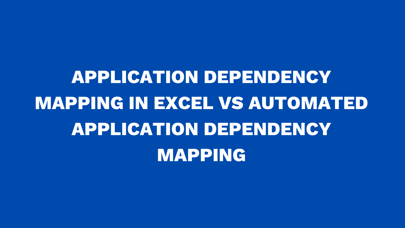 VirimaTech's tweet card. Discover the benefits of application dependency mapping Excel versus automated solutions. Understand how each method affects your IT management efficiency.