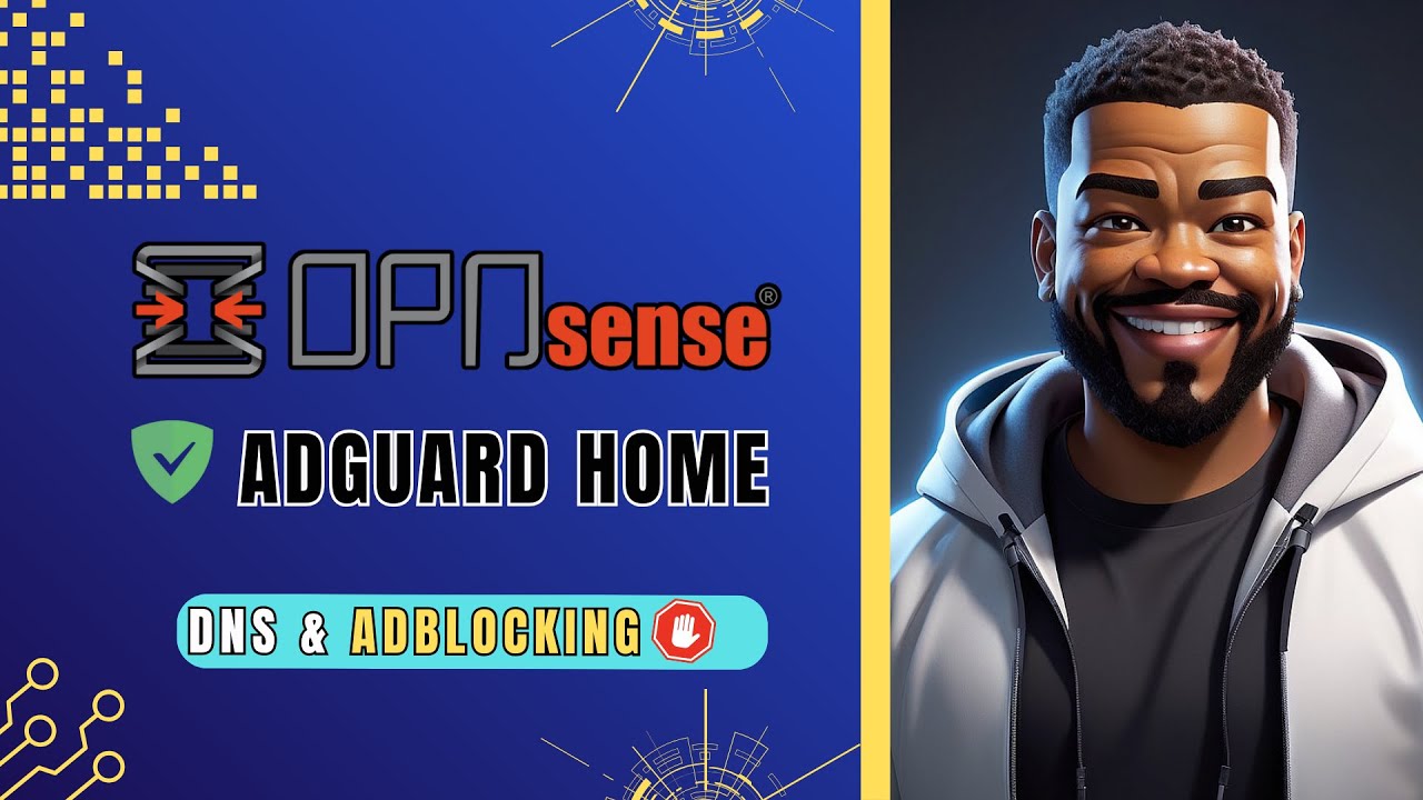 techtimefly's tweet card. Opnsense and AdGuard | Configure a home network DNS and with Ad-blo...