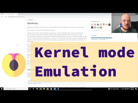 struppigel's tweet card. Malware Analysis - Kernel Mode Driver Emulation with Speakeasy