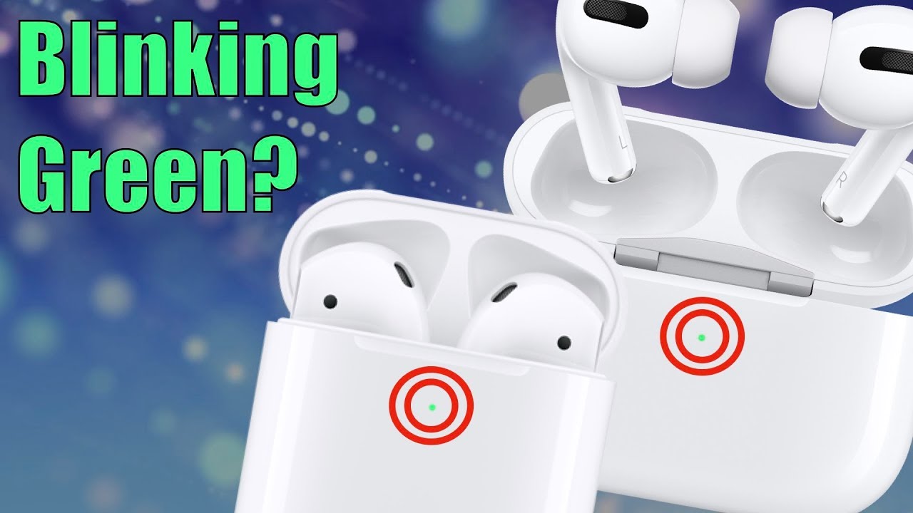 TechInRL's tweet card. AirPods Case Flashing Green: What does it mean & How do I fix it?