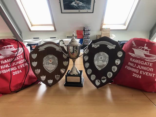 RamsgateRNLI's tweet card. By Karen Cox On a very blustery Friday 23rd August the annual Junior Fishing Competition took place in Ramsgate Royal Harbour. With Storm Lilian making her presence known outside the harbour walls,…