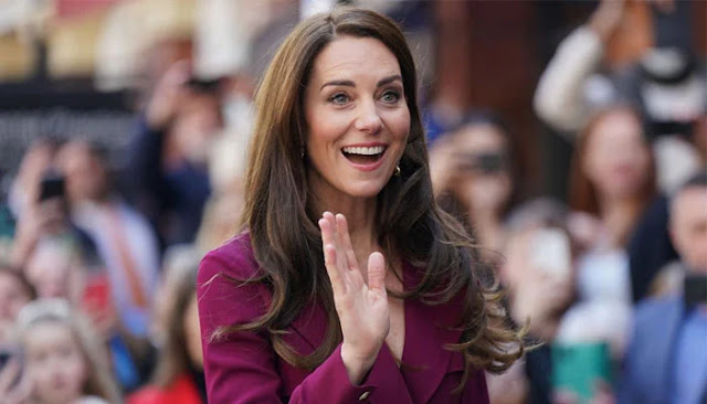 RoyalTweetsFam's tweet card. Kate Middleton Drops Subtle Hint That Scary Months Are Finally Over