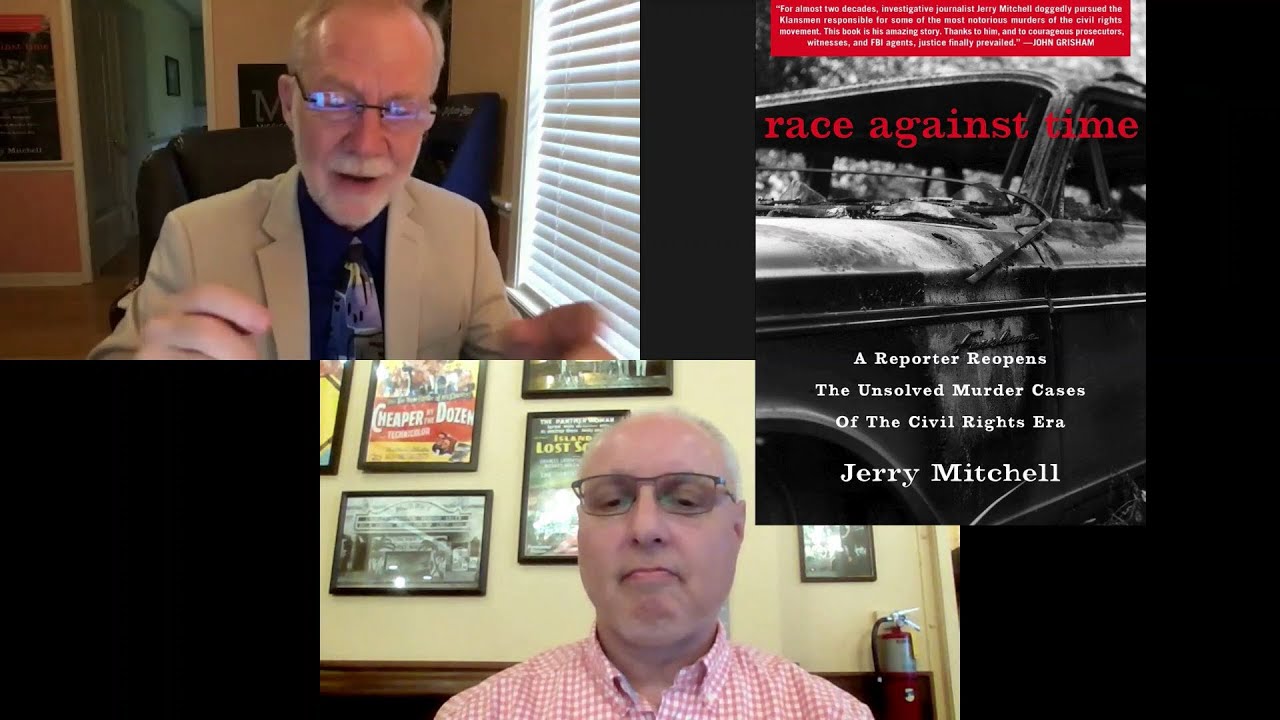 Sabina_Library's tweet card. An Evening with Author Jerry Mitchell