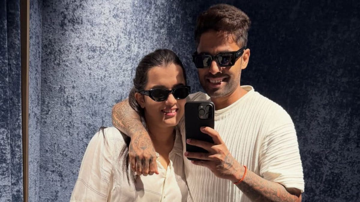 cricketnext's tweet card. SKY enumerated the crucial role his wife, Devisha Shetty, has played in his incredible journey, going as far as calling her the best decision of his life.