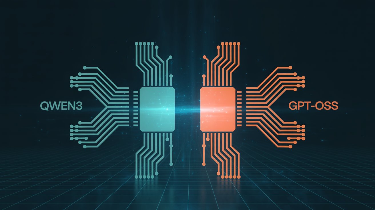 genainewstop's tweet card. Mixture-of-Experts MoE Architecture Comparison: Qwen3 30B-A3B vs. GPT-OSS 20B
