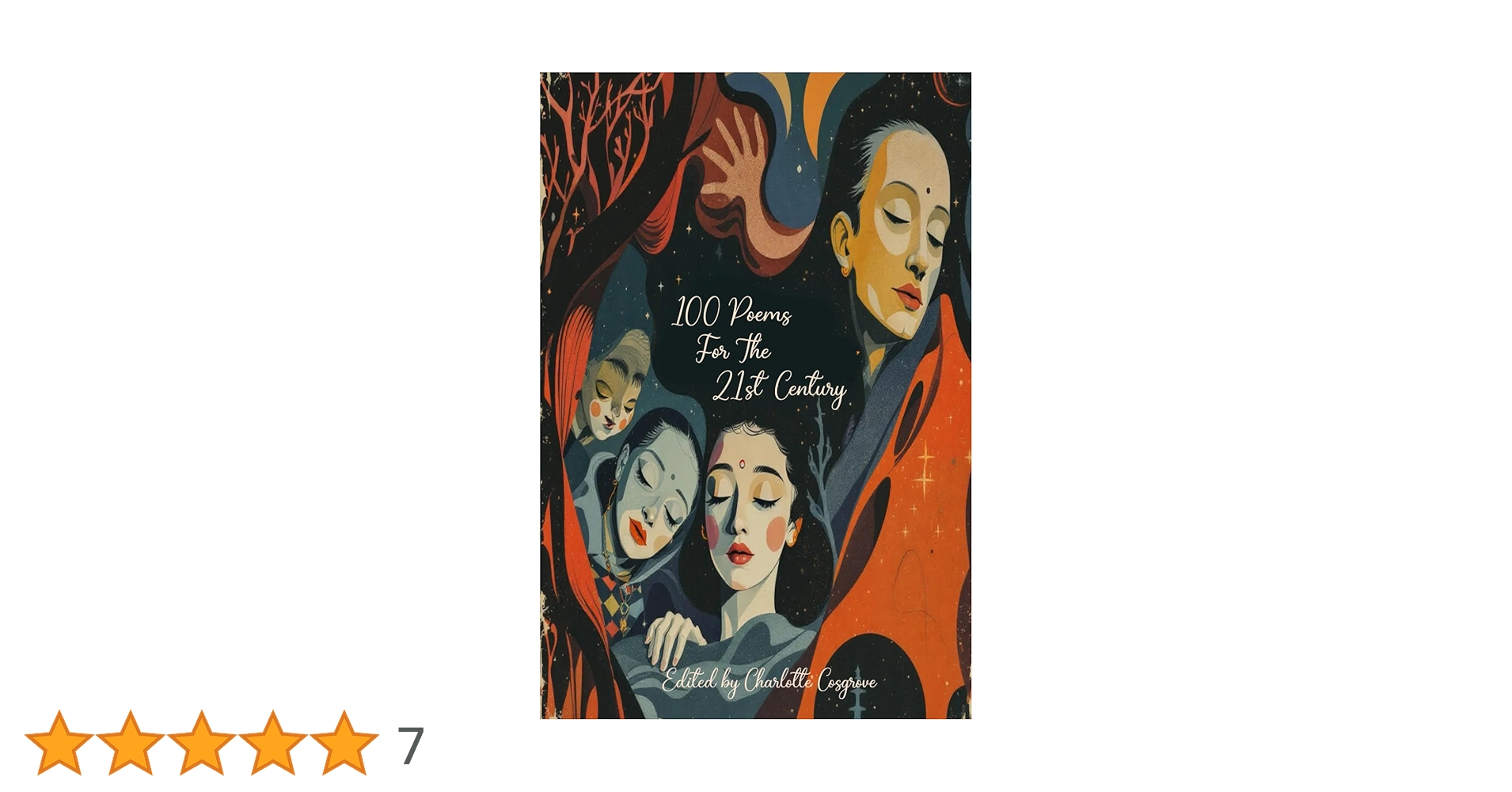 ScriptEyes's tweet card. 100 poems from contemporary poets living and working now. Various reflections on the first quarter of the 21st Century.