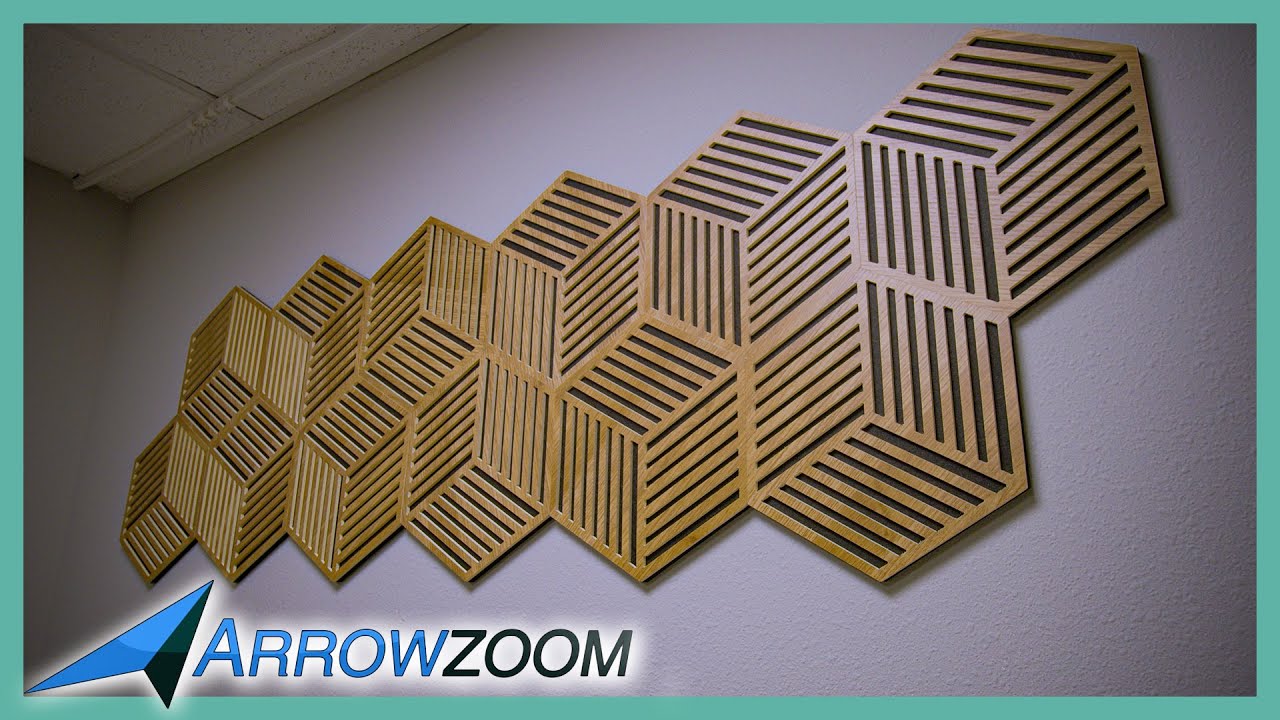 Arrowzoom's tweet card. Arrowzoom™ Diffuse PRO Panels Installation & Sound Test