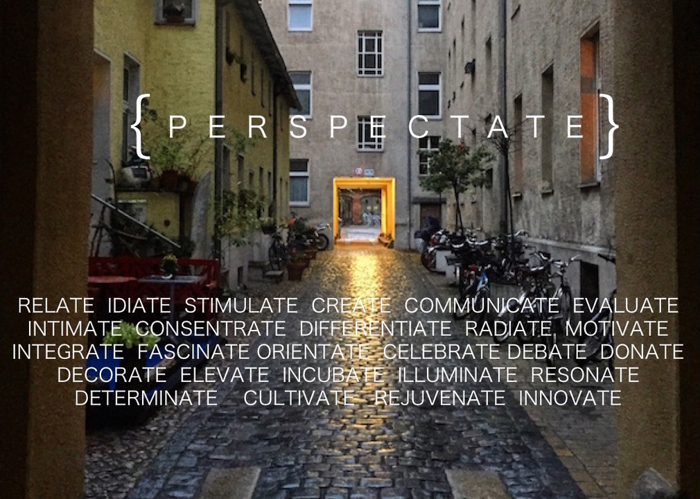 PerspectateBlog's tweet card. Beyond festivities and champagne: Celebration is an {in between space} of development. At this time of the year, many of us find ourselves in an {in between space} of finalizing work for 2015,...