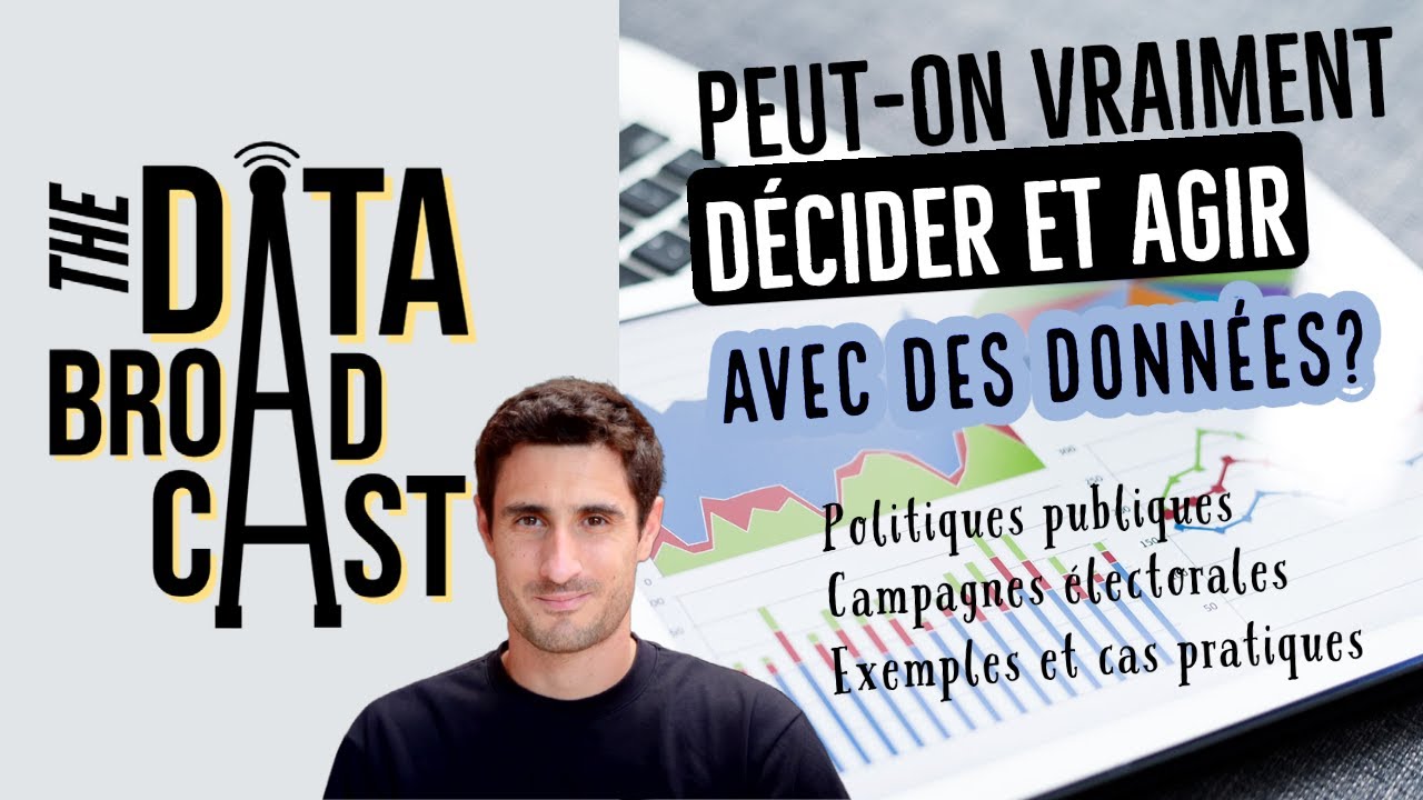 DataBroadcast's tweet card. Peut-on vraiment décider et agir avec des données ?