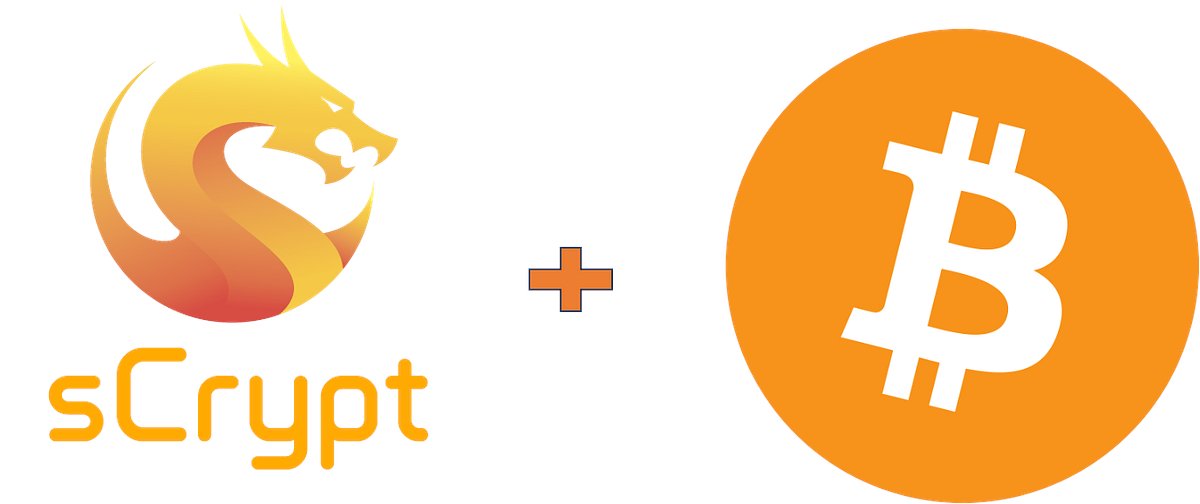 scryptplatform's tweet card. Develop Smart Contracts on BTC in TypeScript