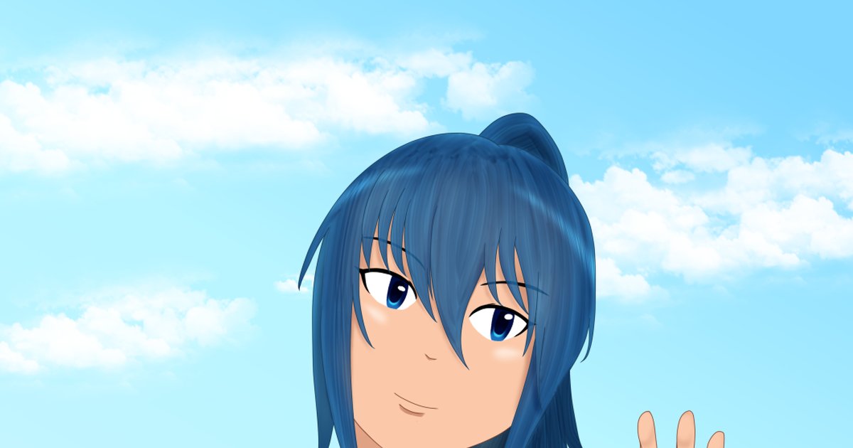 mikfa_blog's tweet card. パーカーのポケットに手を入れてる感じの練習で・・・ 作業動画 前編：https://youtube.com/shorts/CSlUTu0ieFM 後編：https://youtube.com/shorts/pWHQ0JERZG8 使用キャラ：ソラ（オリキャラ）