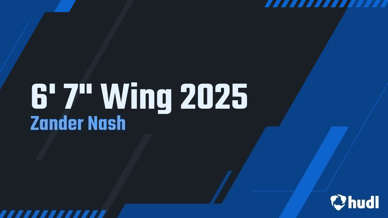 nash_zander's tweet card. 6' 7" Wing 2025