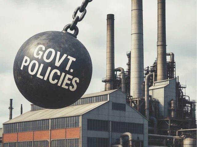 81ShahbazRana's tweet card. Govt study shows some sectors facing cost disadvantages up to two-thirds