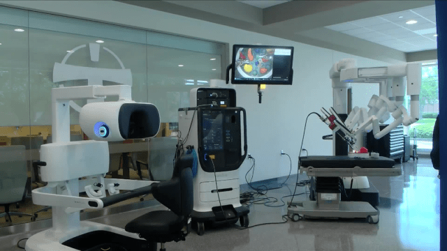 John_Walton_'s tweet card. Our Lady of the Lake is bringing in the newest upgrade to enhance minimally invasive surgeries.