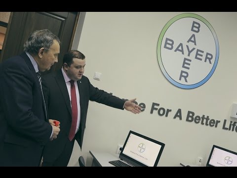andreydevitt's tweet card. Открытие инновационного центра Bayer в КубГау