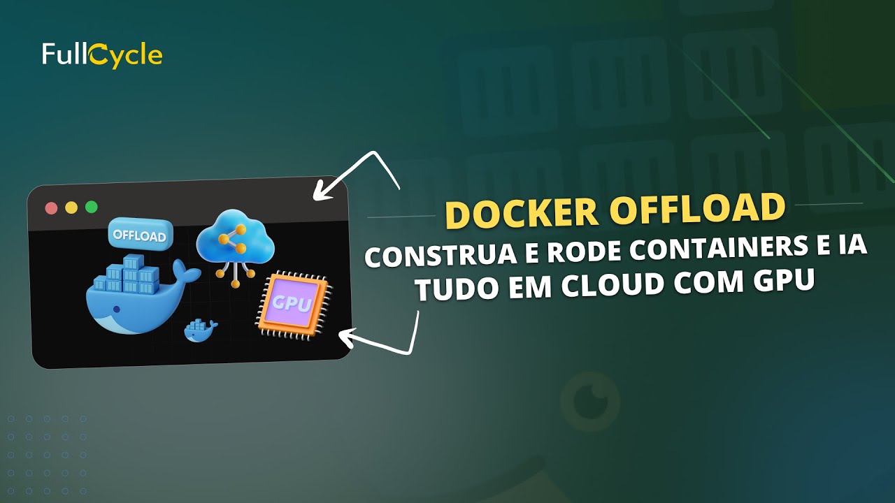 argentinaluiz's tweet card. Docker Offload - Construa e rode containers e IA tudo em cloud com GPU