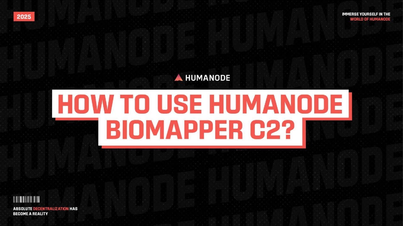 OrangeProtocol's tweet card. How to use Humanode Biomapper C2?