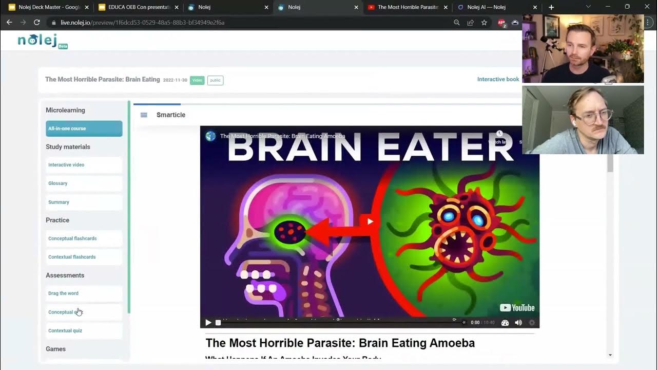 edunutter's tweet card. Nolej AI Demo with Bodo Hoenen
