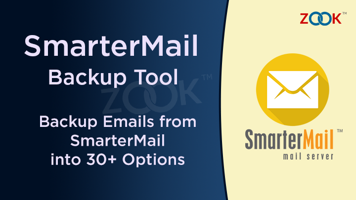 ZOOKSoftware's tweet card. Download SmarterMail backup tool to save, backup and restore mailbox from backup into 30+ oprions. It smartly offers to backup emails from SmarterMail Server mailbox to local PC, webmail, or cloud...