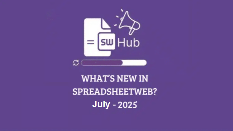 SpreadsheetWEB's tweet card. We're excited to announce new enhancements to SpreadsheetWeb in July 2025, focused on simplifying your workflows and enhancing integration with Excel's powerful features.   Simplified Database Usage...