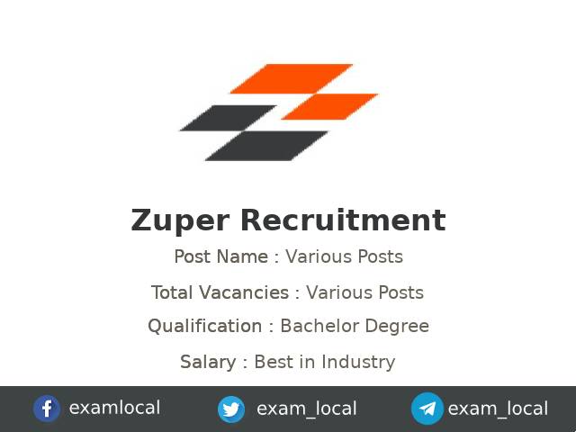 exam_local's tweet card. Zuper Recruitment 2025 - Zuper is recruiting Various candidates for their Senior Fullstack Developer jobs in Chennai, Tamil Nadu, India. Before applying for