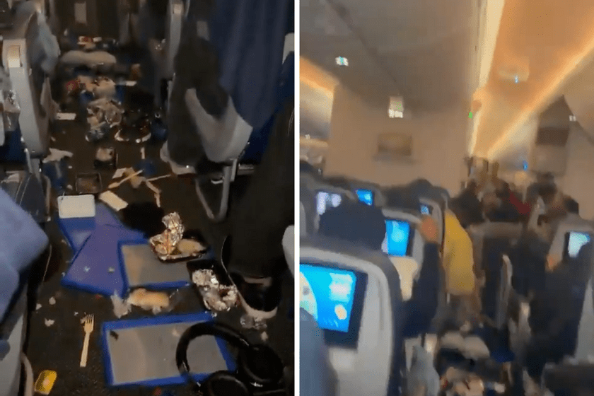 AirProNews's tweet card. On January 24, 2025, United Airlines Flight UA613, en route from Lagos to Washington D.C., plunged into chaos when it declared an emergency mid-flight due to