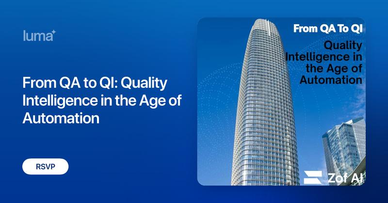 KevinKissi's tweet card. An exclusive evening for engineering leaders, founders, and technical executives exploring the next wave of quality intelligence and AI-driven software…