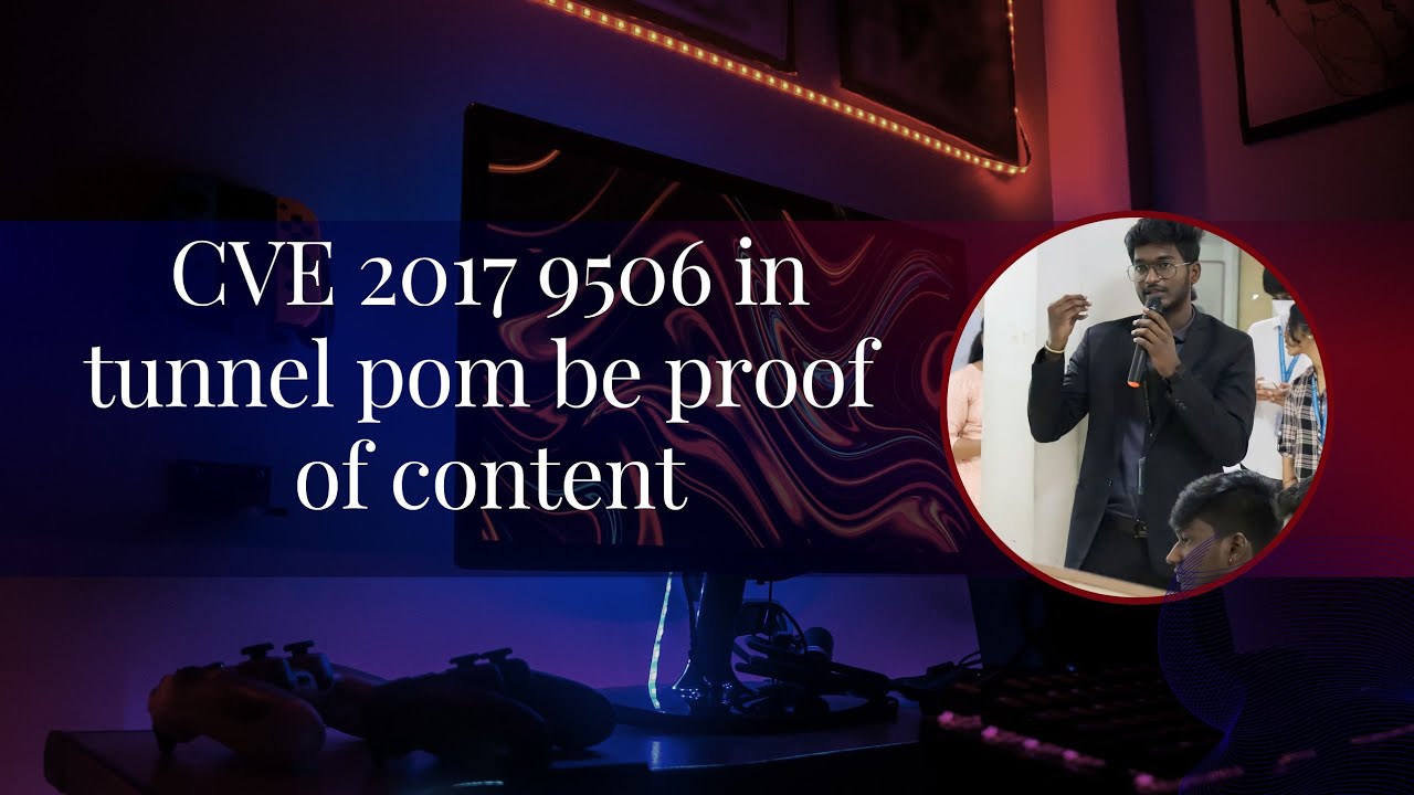 karthithehacker's tweet card. CVE 2017 9506 in tunnel pom be poc