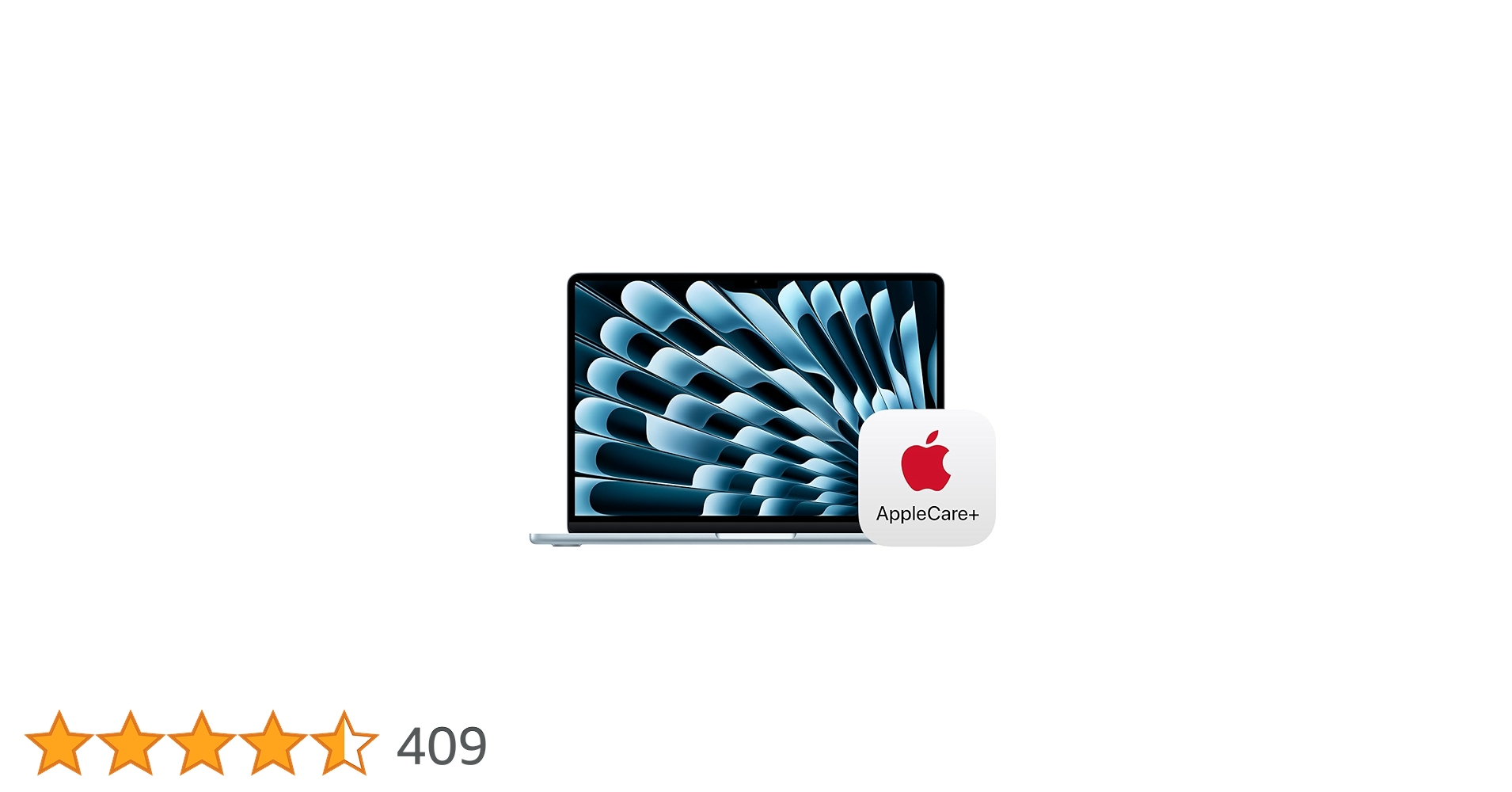 Kazu_blog's tweet card. Apple 2025 MacBook Air M4 チップ搭載 13 インチノートブック: 16GBユニファイドメモリ、 256GB SSD ストレージ - スカイブルー + 3年延長保証 AppleCare+ for 13インチMacBook Air(M4)
