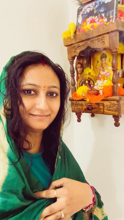 avamitverma77's tweet card. Ganpati Bappa ka swagat ❤️ #ganeshchaturthi #viralshorts #ytshortsi...