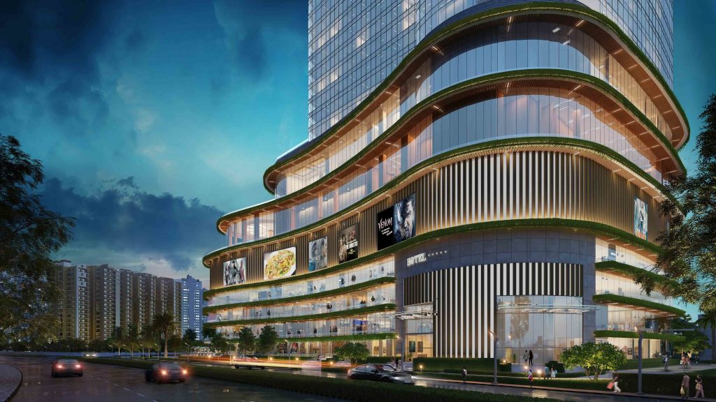 commdesignitp's tweet card. Mahagun Marina Walk in Greater Noida, by GPM Architects & Planners, is designed as one of the first malls, in India, with sustainability adopted to its core.. Climate-responsive retail architecture –...