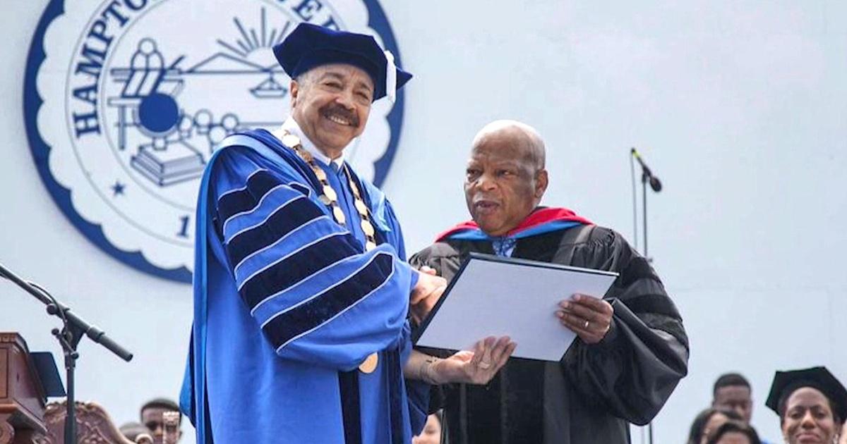 phillbranch's tweet card. The history of Hampton University and the legacy of past-President, Dr. William R. Harvey.