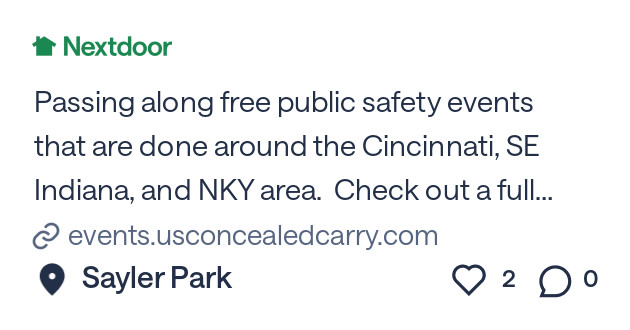 ScouterRob65's tweet card. Join Nextdoor, an app for neighborhoods where you can get local tips, buy and sell items, and more