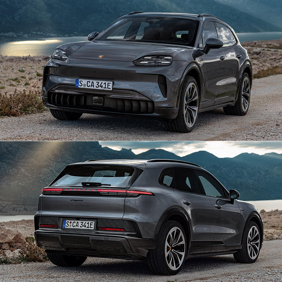 techeblog's tweet card. Porsche revealed the 2026 Cayenne Electric lineup this week, bringing their typical blend of speed and utility to the world of battery-powered automobiles. There are currently two options: the base...
