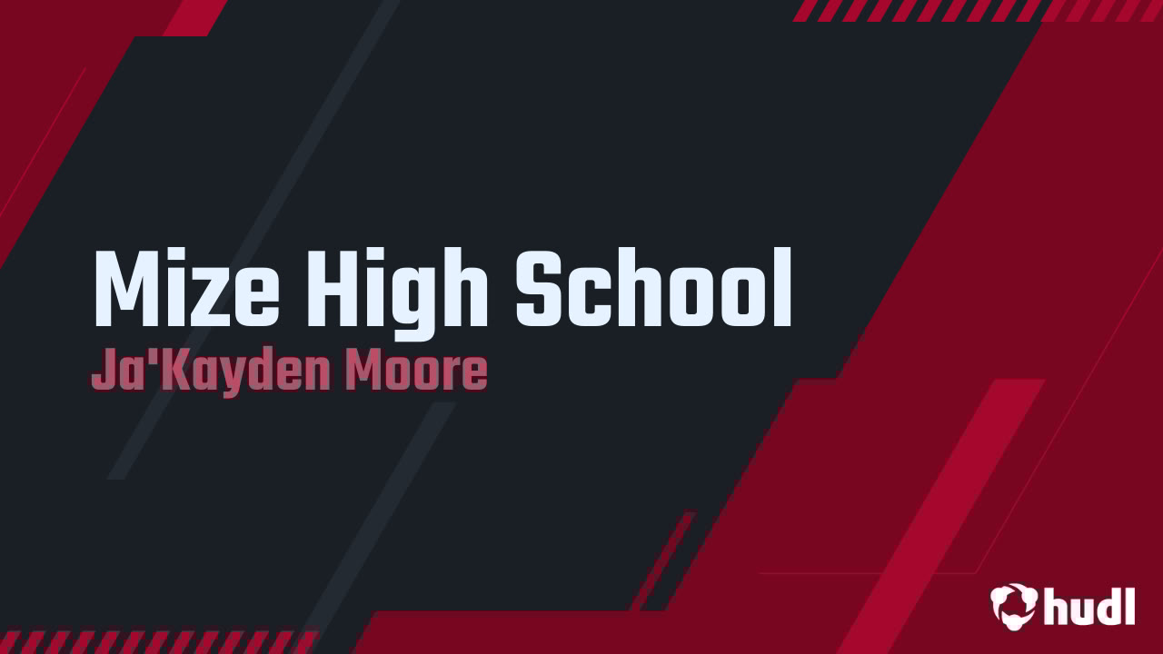 J_Moore222's tweet card. Mize High School