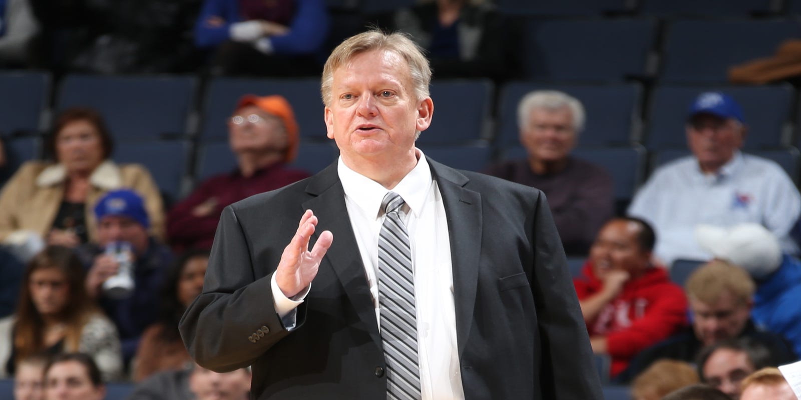 AJAJ19_'s tweet card. Former 1972-73 La Salle point guard, who never dreamed of coaching, makes waves in Memphis